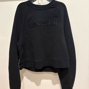 lululemon athletica Black Sweatshirt